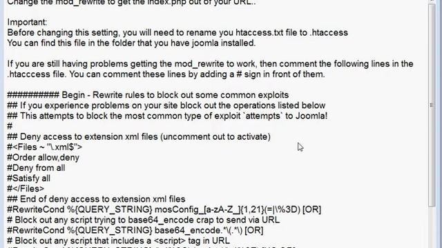 How to Setup Search Engine Friendly (SEF) URL's in Joomla 1.5 смотреть онлайн