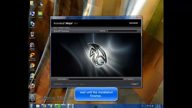 How to Install Autodesk Maya 2013 on Windows 7 смотреть онлайн