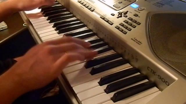 Miley Cyrus - Wreking Ball (cover) (на синтезаторе) смотреть онлайн