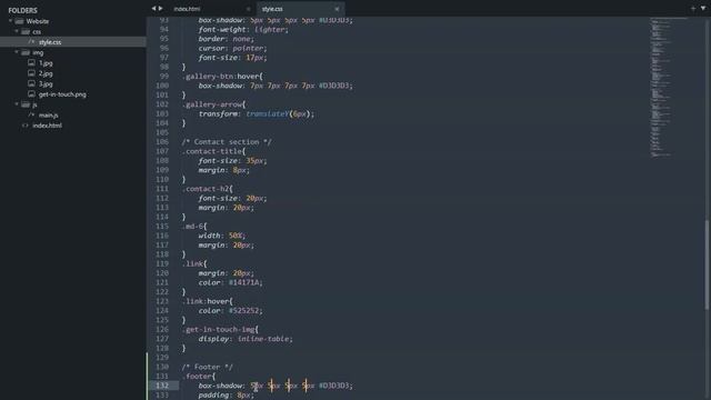 Make a Responsive Website - Fix Contact Section (9) смотреть онлайн