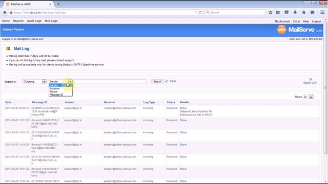 MailServe Feature Guides How to Check Mail Logs in MM Panel смотреть онлайн