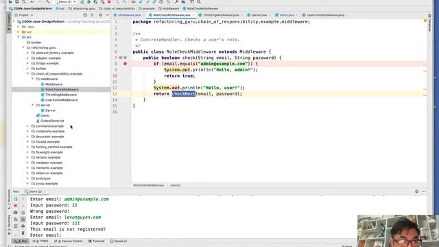 9. Sử dụng Chain Of Responsibility Design Pattern смотреть онлайн