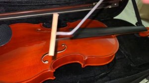 Как установить душку в скрипку?