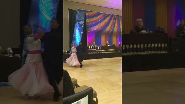Orlando FL Ballroom Competition 2015 Reginald and Caitlyn dancing International Tango смотреть онлайн