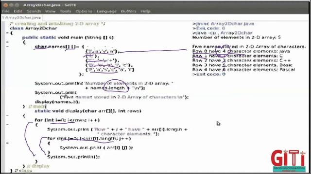 12 9 (S3) Java Basics & Working with Array and String -JAVA (OOP) -Hardik Sir GiTi смотреть онлайн