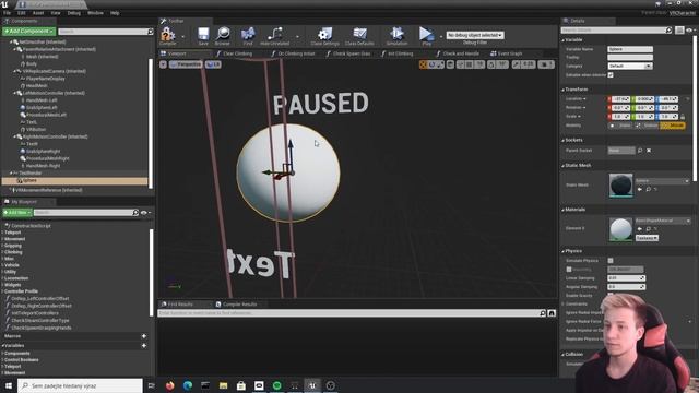 How to PAUSE VR game - Beginner unreal engine VR tutorial смотреть онлайн