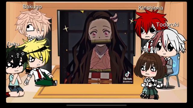 Mha React To Deku, Denki, And Bakugo’s Past Life’s As Tanjiro,Zenitsu,Inosuke|⚠️Spoliers!⚠️|