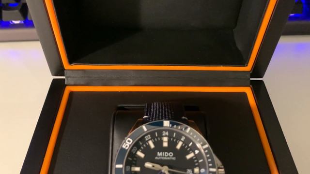 MIDO Ocean Star GMT - watch unboxing + first Impressions смотреть онлайн