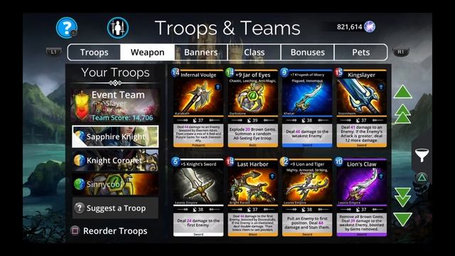 4 TEAMS Purple Guild Wars WORLD & Faction Events | Gems of War best team | NO MYTHIC team смотреть онлайн