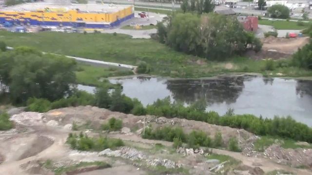 Прекрасные виды города Челябинска! Обзор высоток! смотреть онлайн