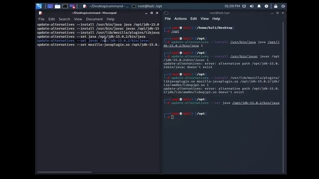 How to install java in kali linux manually commands in Description смотреть онлайн