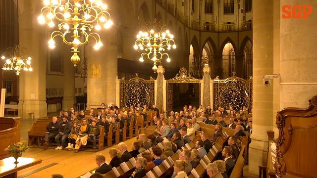 Improvisatie en samenzang psalm 68 vers 10, 14 en 16 | Kam-orgel - Grote Kerk te Dordrecht. смотреть онлайн