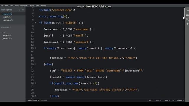 How to make Social Messenger Website using HTML CSS PHP MYSQLI JQUERY & AJAX Part -3 || Messenger смотреть онлайн
