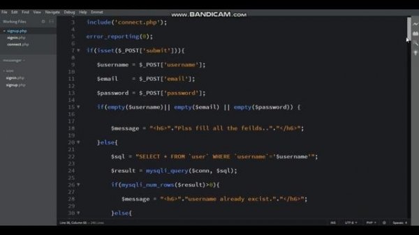 How to make Social Messenger Website using HTML CSS PHP MYSQLI JQUERY & AJAX Part -3 || Messenger