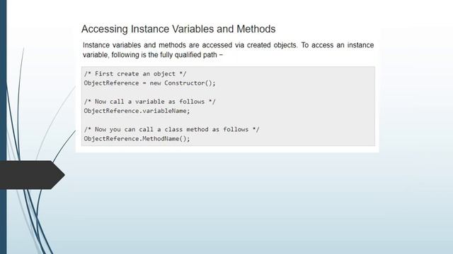 INTRODUCTION TO JAVA - Object and Classes смотреть онлайн