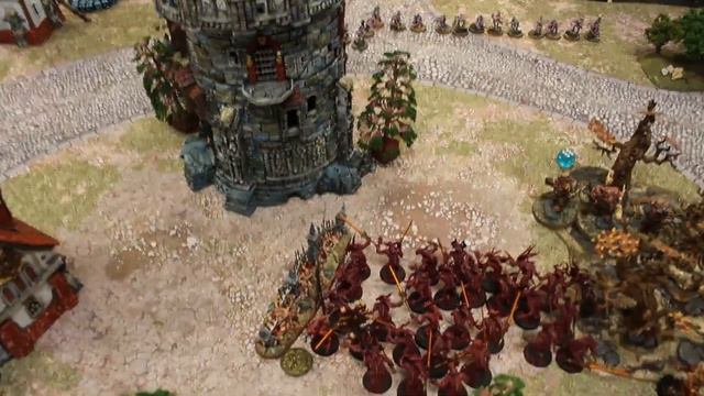 LWG: Flesh Eater Courts vs Blades of Khorne - 2000 Point Age of Sigmar Battle Report *COMPETITIVE* смотреть онлайн