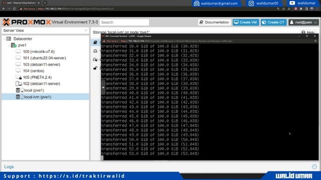 How to Running PNETLab into Proxmox Virtualization Environment PVE смотреть онлайн