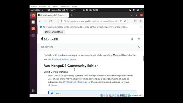 Instalación de MongoDB en Ubuntu 20.04.5 смотреть онлайн