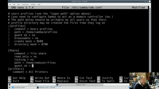 K.I.S.S Tutorial - Debian SMB server PT2 - Installing and setting up Samba смотреть онлайн