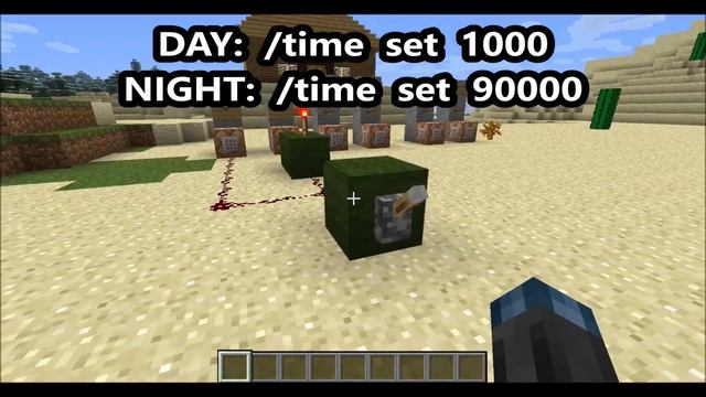 How to Set Time in Minecraft with Command Blocks смотреть онлайн