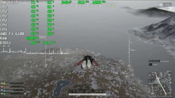 Amd Fx 6100 Amd Radeon HD 6870 Test in 10 Games (Обзор пк, тест в играх)