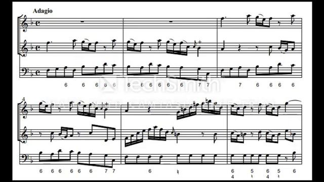 Johann Adolf Hasse Trio Sonata In C Major смотреть онлайн