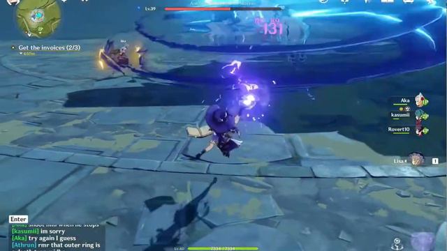 Genshin Impact - Andrius Boss Battle смотреть онлайн
