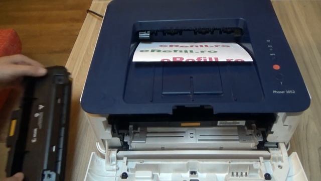 Remove and replacing cartridge Xerox Phaser 3052 - Xerox Phaser 3260 смотреть онлайн