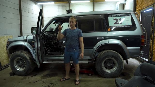 Это АД а не МАШИНА! Проводка в Mitsubishi Pajero M57
