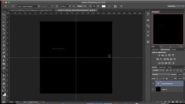 Create A Customized Signature PHOTO LOGO in Photoshop смотреть онлайн