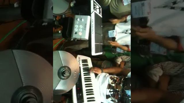 Ax-Synth demo in roland booth in palm смотреть онлайн