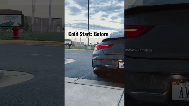 CLA 45 Before And After Cold Start *must Have Mod* Sound Check #cla45amg #mercedesbenz #cla45