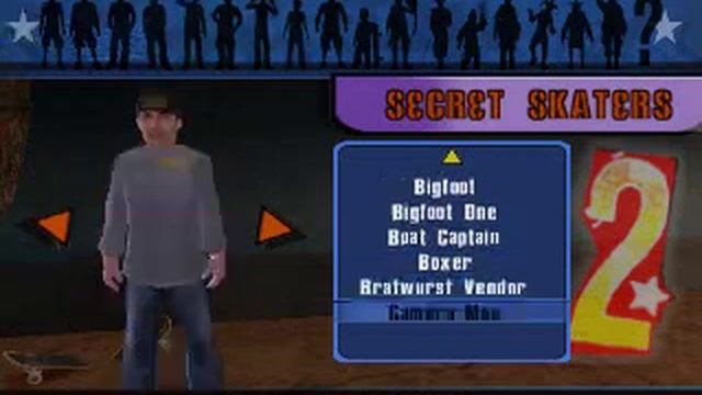 Tony Hawk Underground 2 All Characters