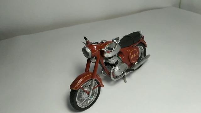 мотоцикл JAWA 350/360 из пластилина смотреть онлайн