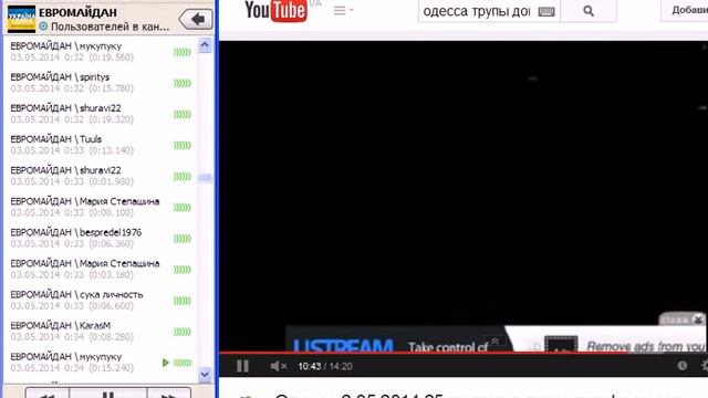 Патриоты Украины обсудили смерть людей в Одессе 03 05 2014 ч1 смотреть онлайн