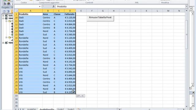 Gestire Tabelle Pivot di Excel con il VBA смотреть онлайн