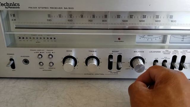 Technics by Panasonic SA-500 Stereo Receiver смотреть онлайн