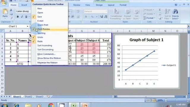 105 - MS Excel Saving, Printing, Charts, Sorting & Filtering by Devesh Mishra, SGVGPC смотреть онлайн