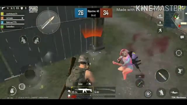 Pubg Mobile Lite with In2ruders Gaming | squad vs squad | subscribe & like смотреть онлайн