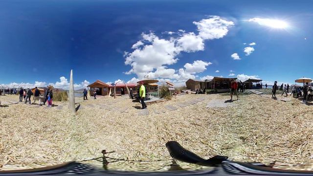 Один из островов Урос 360 2018 г.