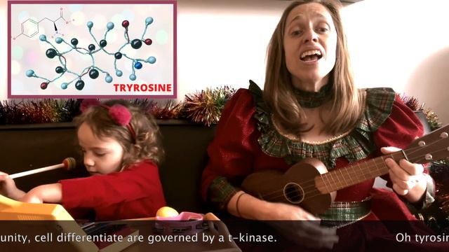Oh tyrosine (sung to the tune of Oh, Christmas Tree), a non-essential amino acid. Holiday fun! смотреть онлайн