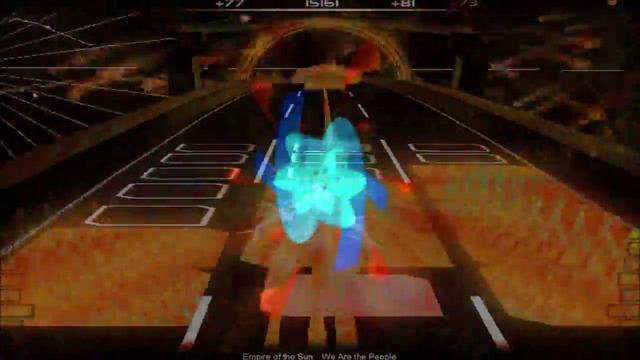 We Are The People - Empire of the Sun [Audiosurf Color Mix] смотреть онлайн