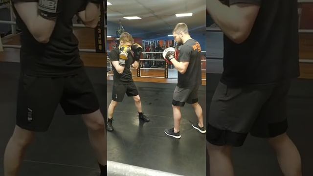 Отработка двойки. Бокс. Персональная тренировка смотреть онлайн