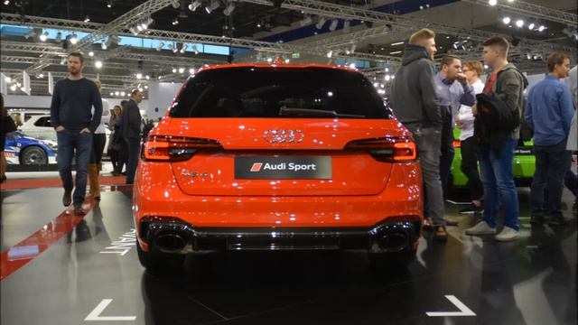 Audi RS4 Avant (B9) - Vienna Autoshow 2019 смотреть онлайн