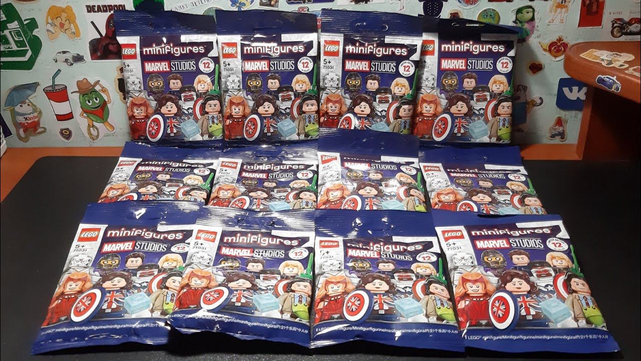 Минифигурки Лего по Марвел / Сериалы 2021 года | Распаковка смотреть онлайн