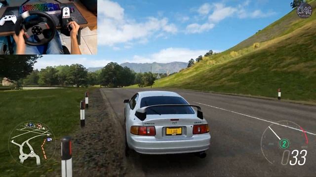 Forza Horizon 4 Update: Toyota Celica GT-Four | Forza Horizon 4 Gameplay + wheel + Shifter | iJAG смотреть онлайн