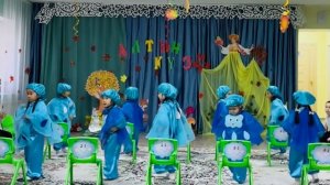 КАП КАП ДОЖДИК ПОШЕЛ/ ТАНЕЦ ТУЧКА / танцы/ садик/ садик Айлин/ КЗ Уральск/ детский танец