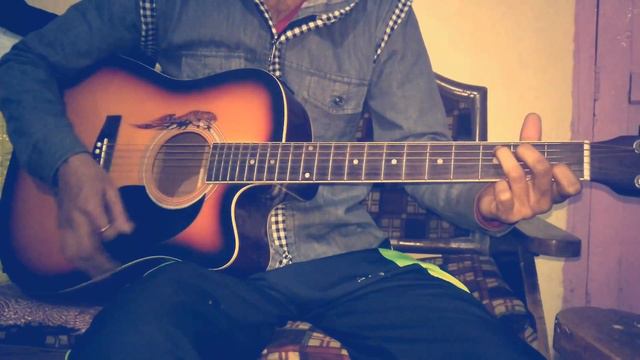 Kal Ho Na Ho | Guitar Lesson/Chords with Strumming For Beginners | Acoustic NItz смотреть онлайн