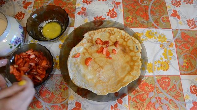 Клубничная начинка для блинчиков смотреть онлайн