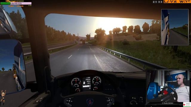 Euro Truck Simulator 2 (Перевозка грузов) часть 3 смотреть онлайн